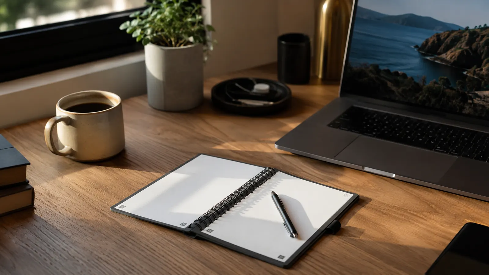 How to Declutter Your Desk With a Reusable Notebook