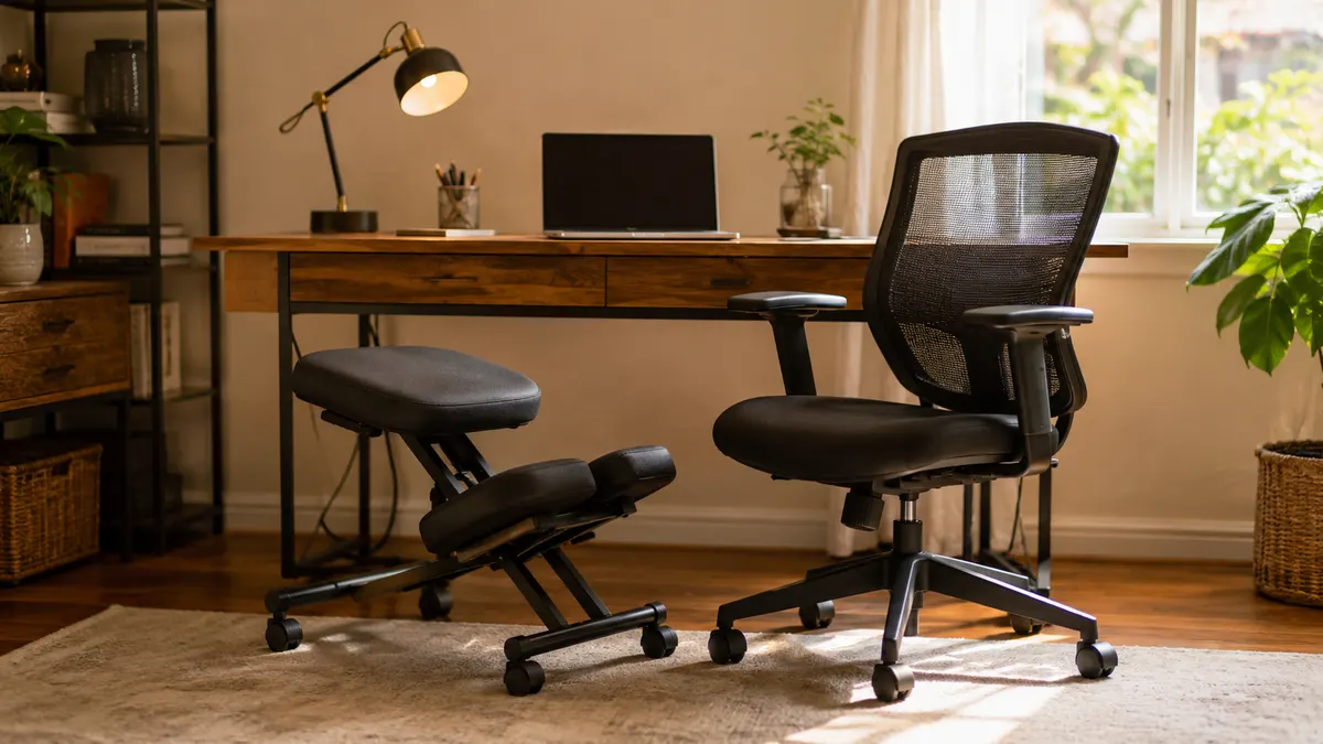 Kneeling Chair vs Regular Office Chair: Which Actually Fixes Desk Posture